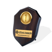 1st, 2nd & 3rd Place Walnut Shield
