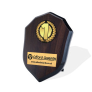1st, 2nd & 3rd Place Walnut Shield