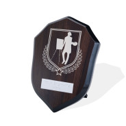 UV Colour Printed Art Walnut Shield