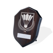 UV Colour Printed Badminton Walnut Shield