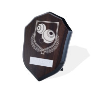 UV Colour Printed Bowls Walnut Shield
