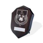 UV Colour Printed Boxing Walnut Shield