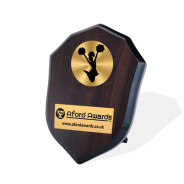 Cheerleading Walnut Shield