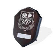 UV Colour Printed Darts Walnut Shield