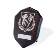 UV Colour Printed Dog Walnut Shield