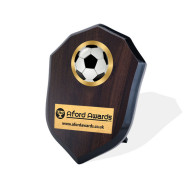 Football Walnut Shield