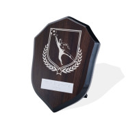 UV Colour Printed Football Walnut Shield