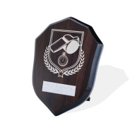 UV Colour Printed Football Referee Walnut Shield