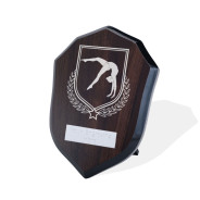 UV Colour Printed Gymnastics Walnut Shield