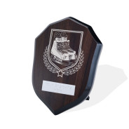 UV Colour Printed Ice Hockey Walnut Shield