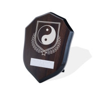UV Colour Printed Martial Arts Walnut Shield