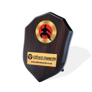 Martial Arts Walnut Shield