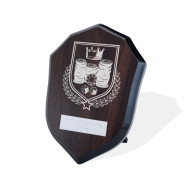 UV Colour Printed Poker Walnut Shield