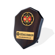 Poker Walnut Shield