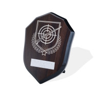 UV Colour Printed Shooting Walnut Shield