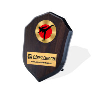 Taekwondo Walnut Shield