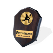 Volleyball Walnut Shield