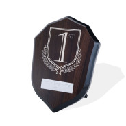 UV Colour Printed 1st, 2nd & 3rd Walnut Shield