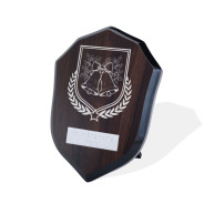 UV Colour Printed Christmas Walnut Shield