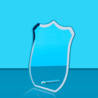 Glass Shield with Metal Pin